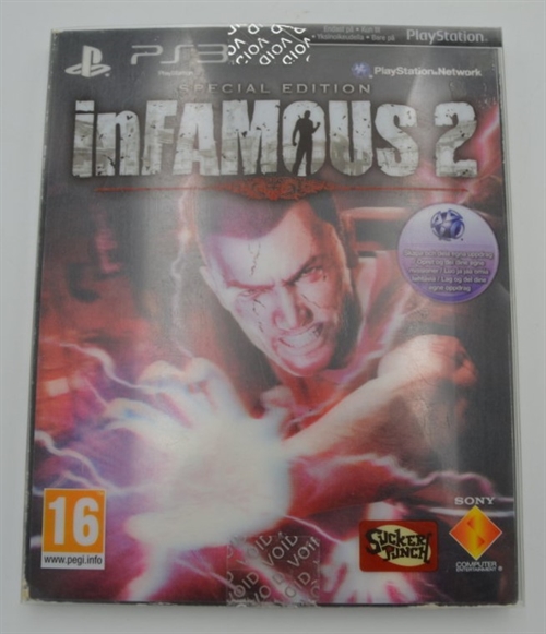 inFamous 2 Special Edition - PS3 (B Grade) (Genbrug)